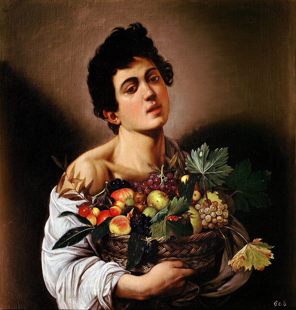 Caravaggio, Boy with a Basket of Fruit, about 1595