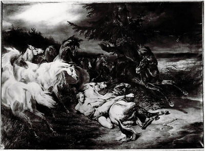 Mazeppa in master bedroom