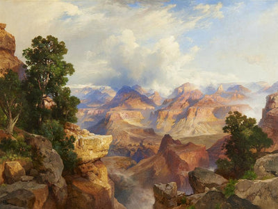 The Grand Canyon in dining room