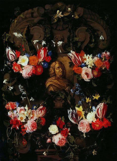 Untitled by Daniel Seghers — Oil Painting Reproduction