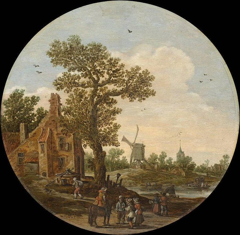 Summer by Jan van Goyen — Oil Painting Reproduction