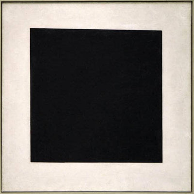 Black Square (3rd version) in bedroom