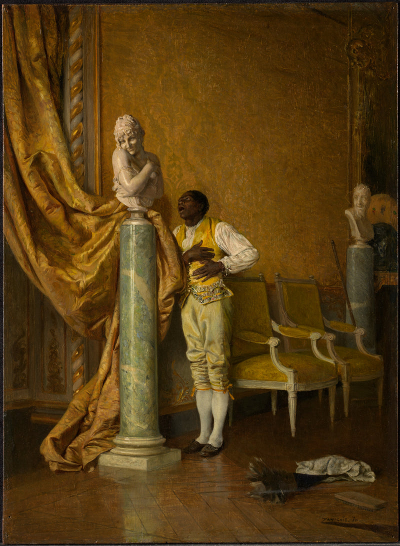 Platonic love by Eduardo Zamacois — Oil Painting Reproduction