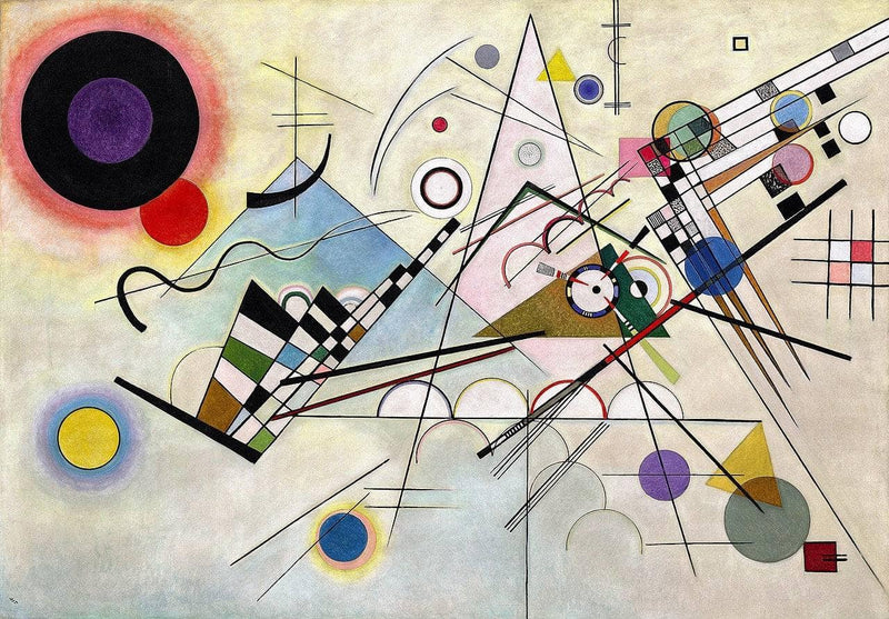 Composition 8 by Wassily Kandinsky — Oil Painting Reproduction