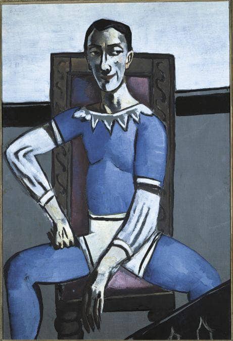 Portrait of Zeretelli by Max Beckmann — Oil Painting Reproduction