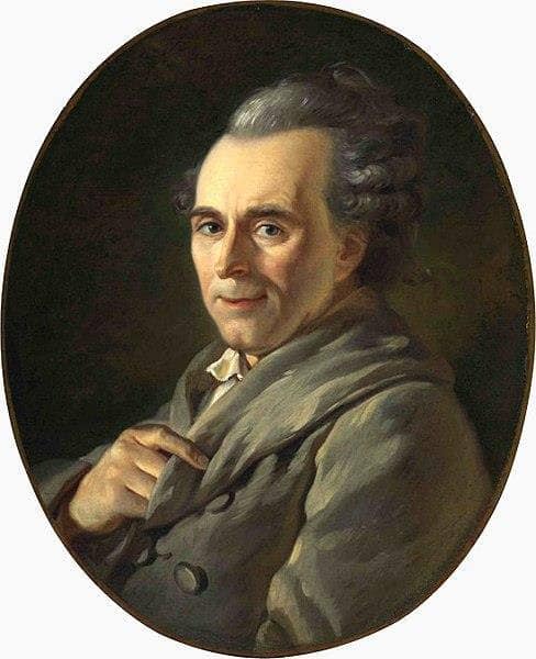 Portrait of Michel-Jean Sedaine by Jacques-Louis David — Oil Painting Reproduction