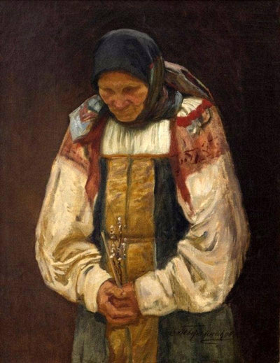 Palm Sunday in kitchen