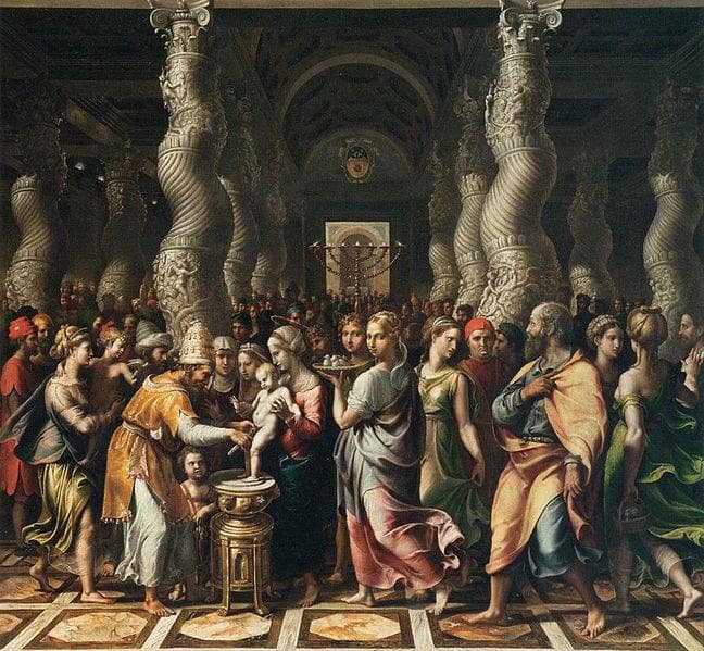The Circumcision by Giulio Romano, Oil Painting Reproduction