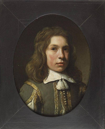 Head of a Boy in modern living room