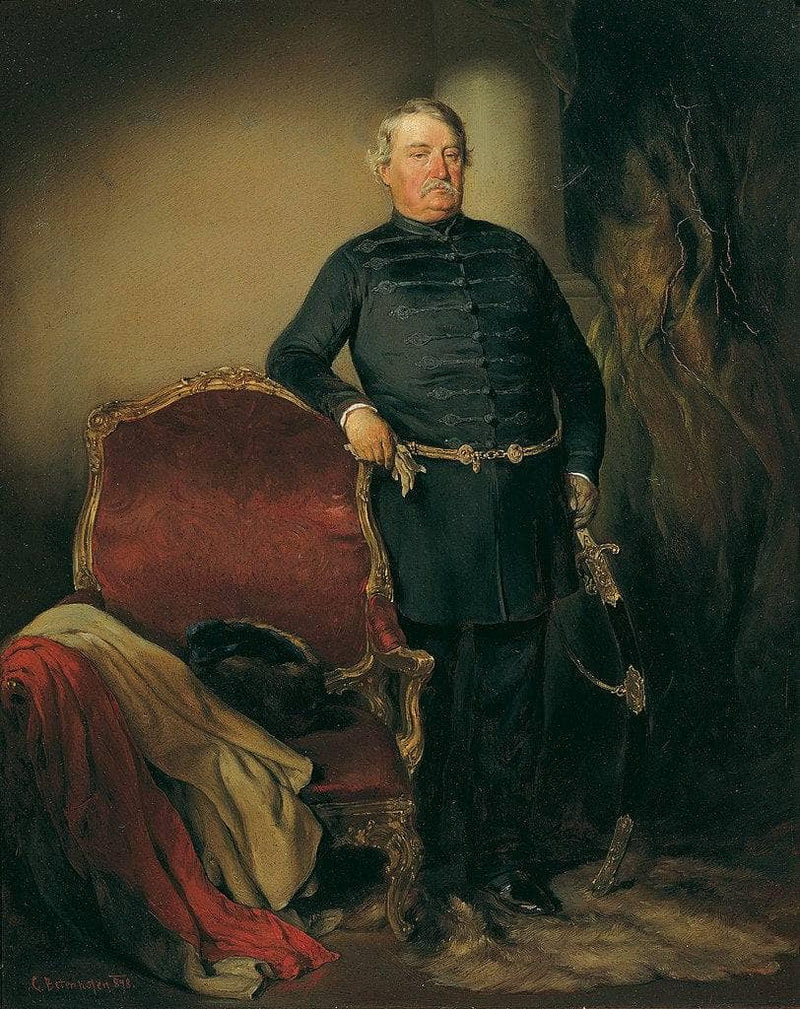 Portrait of Ferenc Imrédy by August von Pettenkofen — Oil Painting Reproduction