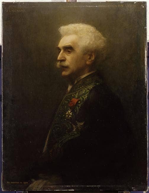 Portrait of Jean-Léon Gérôme by Pascal Dagnan-Bouveret — Oil Painting Reproduction