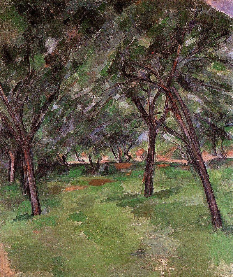A Close by Paul Cezanne — Oil Painting Reproduction