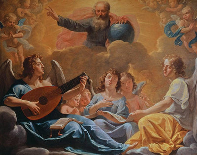 A Concert of Angels in entryway
