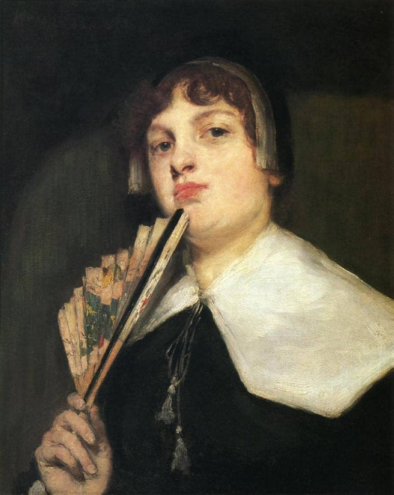 A Coquette by William Merritt Chase — Oil Painting Reproduction