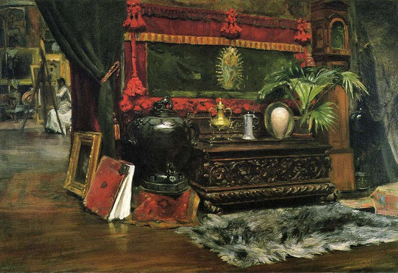 A Corner of My Studio by William Merritt Chase — Oil Painting Reproduction