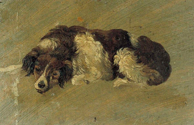 A dog by Theo van Doesburg — Oil Painting Reproduction