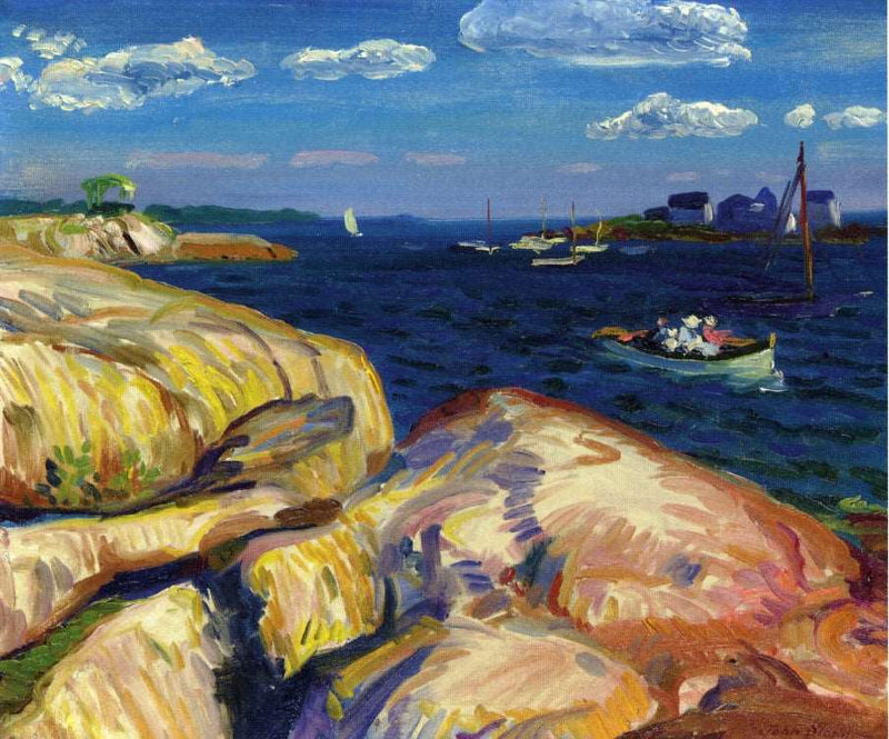 A Gloucester Day by John French Sloan — Oil Painting Reproduction