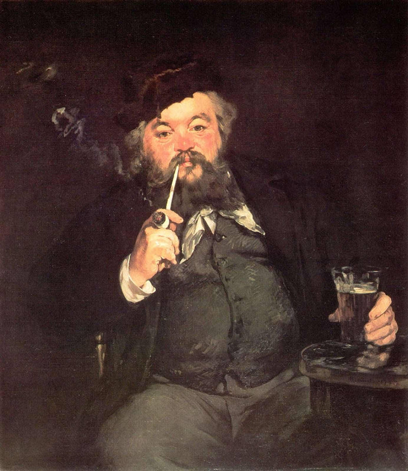 A Good Glass of Beer by Edouard Manet — Oil Painting Reproduction