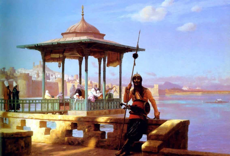A Harem by Jean-Leon Gerome, Oil Painting Reproduction