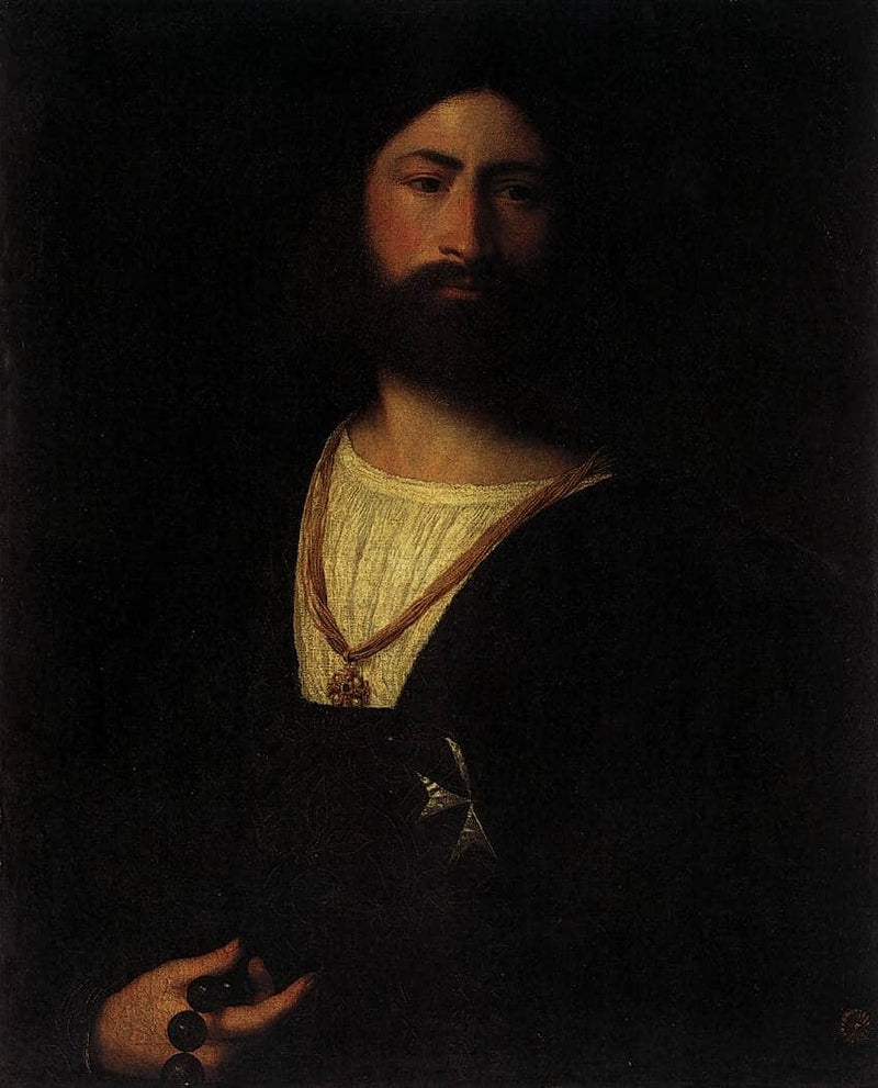 A Knight of Malta by Titian — Oil Painting Reproduction