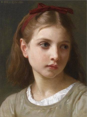 A Little Girl in entryway