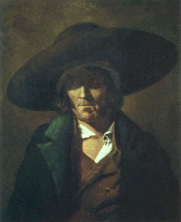 A Man by Théodore Géricault — Oil Painting Reproduction