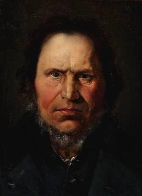 A man with a beard by Carl Bloch — Oil Painting Reproduction
