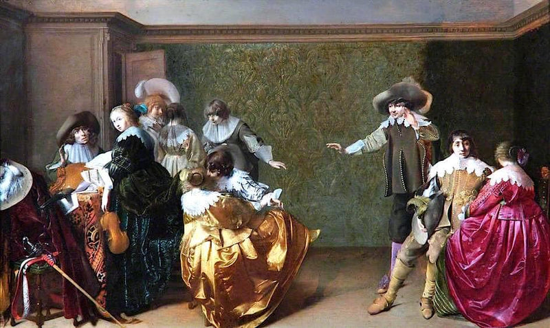 A Musical Party by Willem Cornelisz Duyster — Oil Painting Reproduction