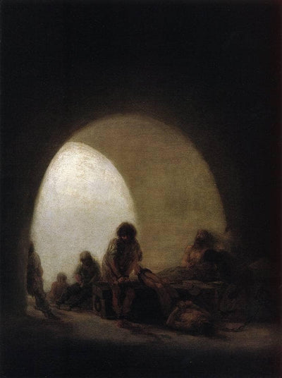 A Prison Scene in master bedroom