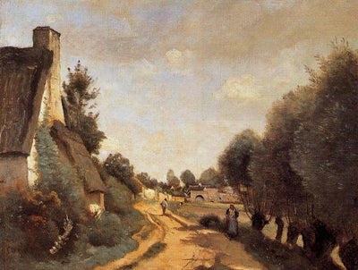 A Road Near Arras (Cottages) in kitchen