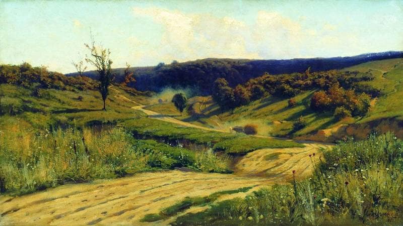 A road by Volodymyr Orlovsky — Oil Painting Reproduction