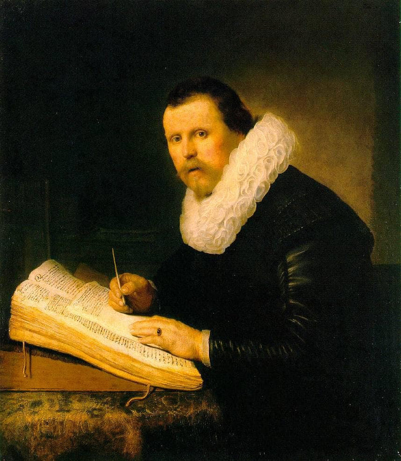 A scholar by Rembrandt — Oil Painting Reproduction