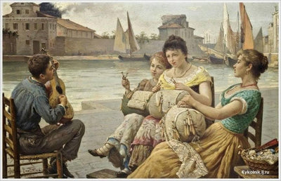 A Serenade for the Lacemakers in home office
