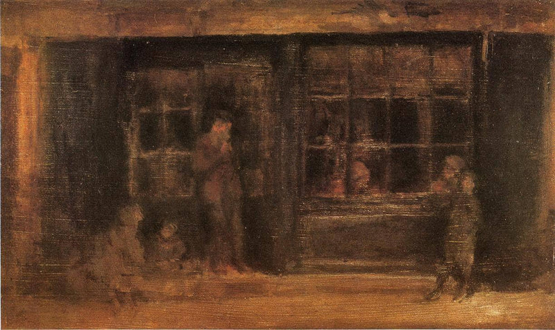 A Shop by James McNeill Whistler — Oil Painting Reproduction