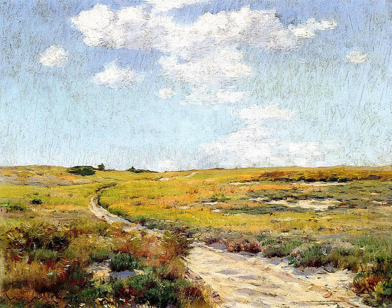A Sunny Afternoon, Shinnecock Hills by William Merritt Chase — Oil Painting Reproduction