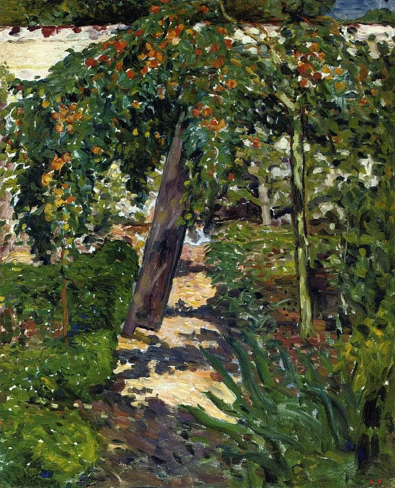 A Tree in the Garden by Louis Valtat — Oil Painting Reproduction