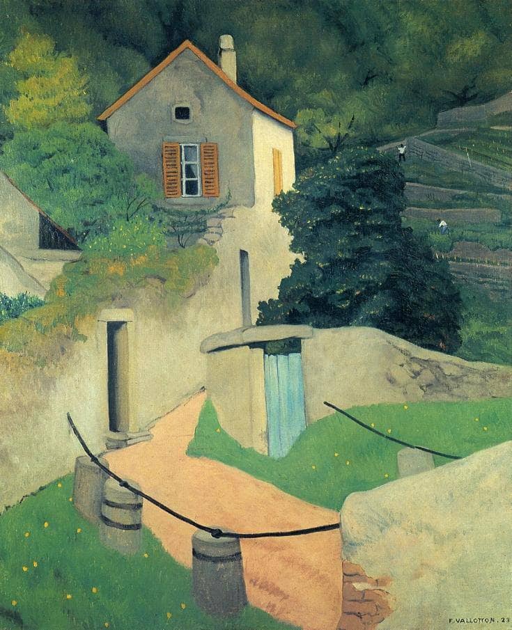 A Vallon Landscape by Felix Vallotton — Oil Painting Reproduction