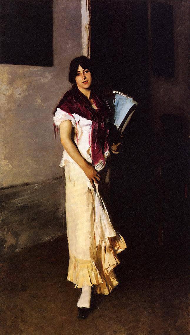 A Venetian woman by John Singer Sargent — Oil Painting Reproduction