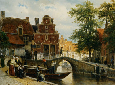 A View of Franeker with the Zakkendragershuisje in apartment