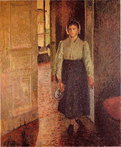 A Young Maid in study