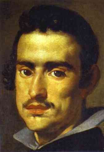 A young Man(Self-Portrait) by Diego Velazquez — Oil Painting Reproduction