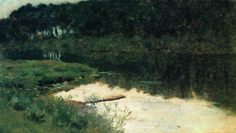 Abramtsevo by Isaac Levitan — Oil Painting Reproduction