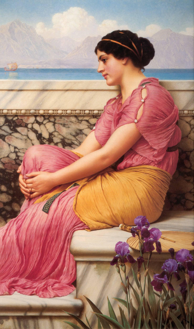 Absence Makes the Heart Grow Fonder by John William Godward — Oil Painting Reproduction