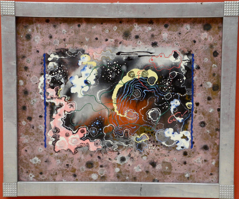 Abstraction by David Kakabadze — Oil Painting Reproduction