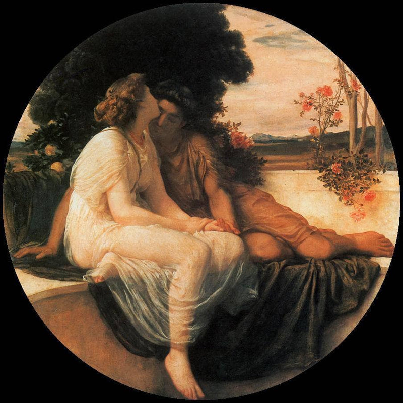 Acme and Septimius by Frederic Leighton — Oil Painting Reproduction
