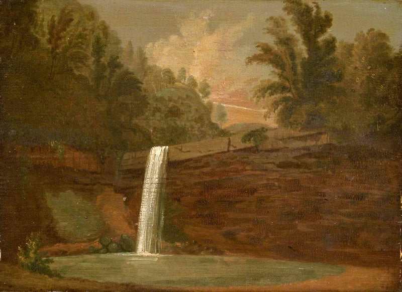 Sgwd Gwladys, Vale of Neath by Penry Williams — Oil Painting Reproduction