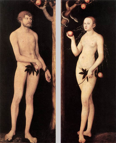 Adam and Eve in apartment
