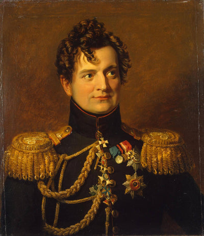 Adam Ozharowsky, Russian General in dining room