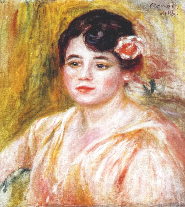 Adele besson by Pierre-Auguste Renoir — Oil Painting Reproduction