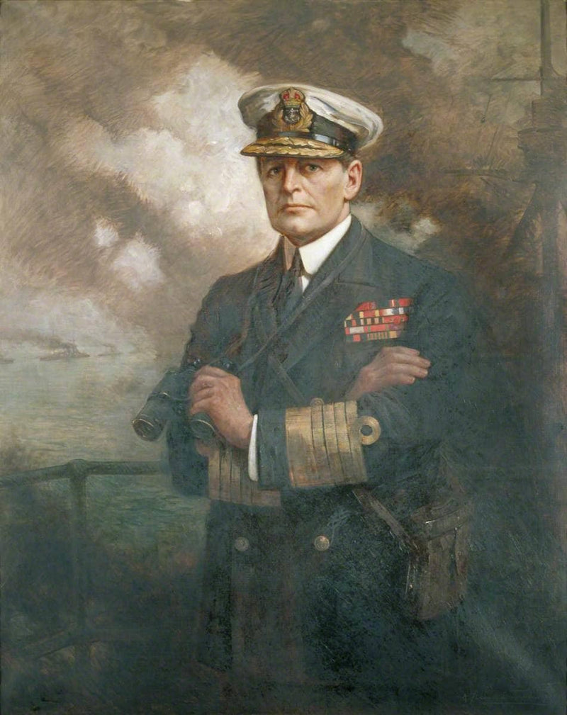 Admiral of the Fleet, the Earl Beatty (1871â1936) by Albert Chevallier Tayler — Oil Painting Reproduction